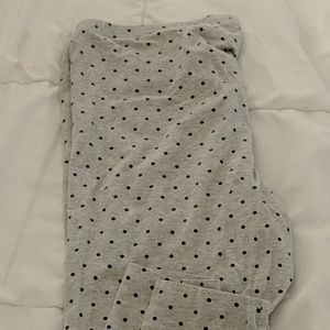 Gray Polka Dot Full Length Old Navy Leggings